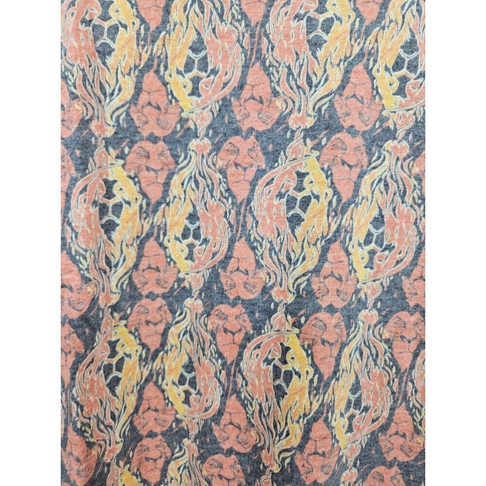 New Lularoe Disney Irma Tunic Top Womens XL Scar Lion King Tshirt